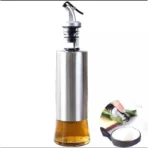 Covered Smart Glass Oil Bottle