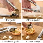 Manual Operate Garlic Press