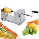 Operation Potato Spiral Cutter Machine